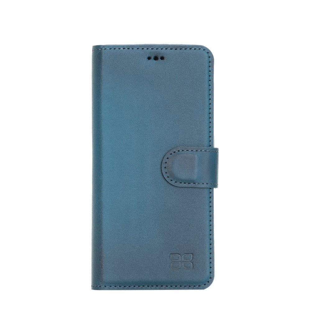 Magic Samsung Galaxy S21 Plus Detachable Genuine Leather Wallet Case