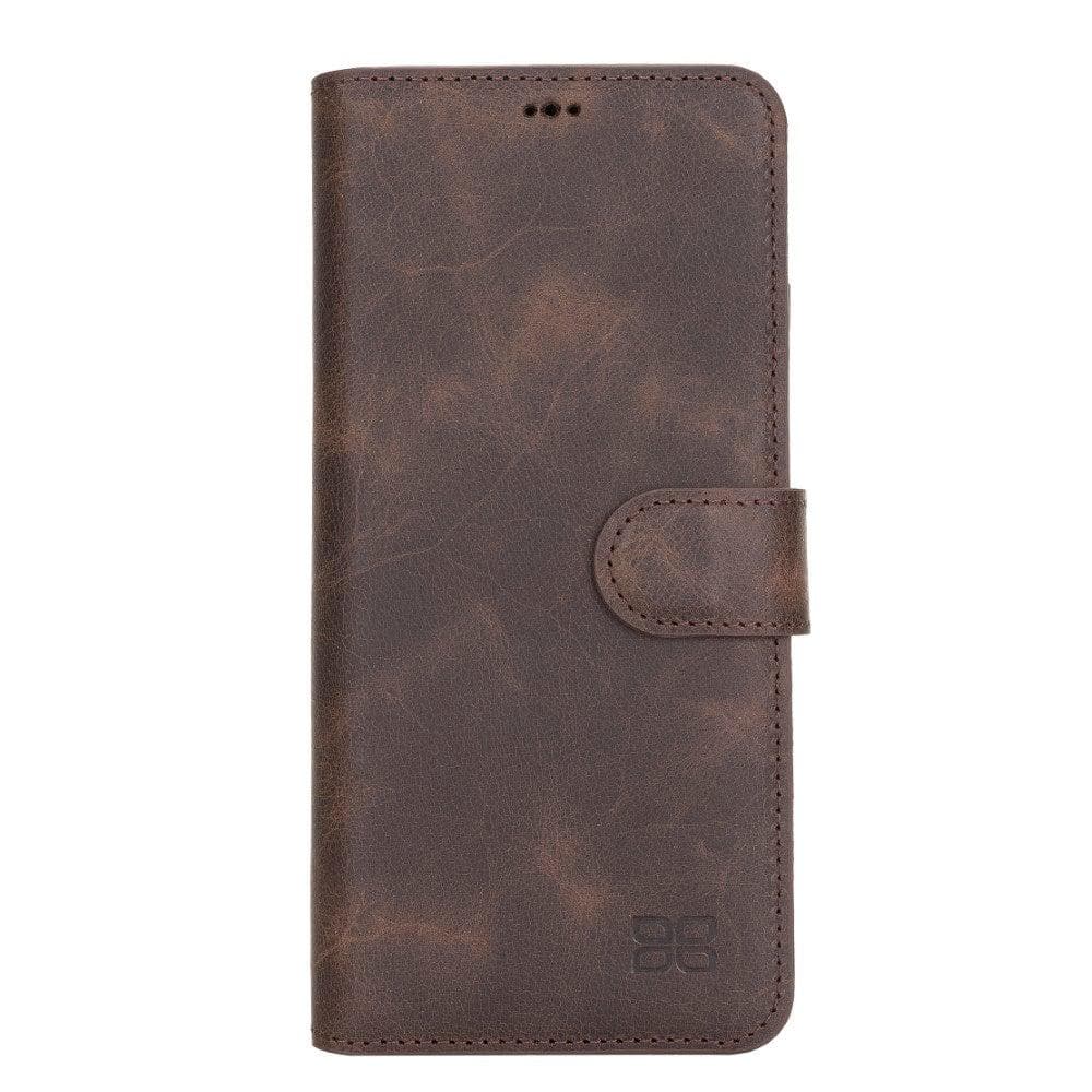 Wallet Case Samsung Galaxy S21 Ultra Genuine Leather Folio Case