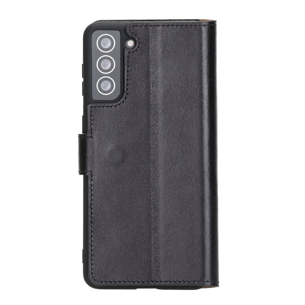 Wallet Case Samsung Galaxy S21 Ultra Genuine Leather Folio Case