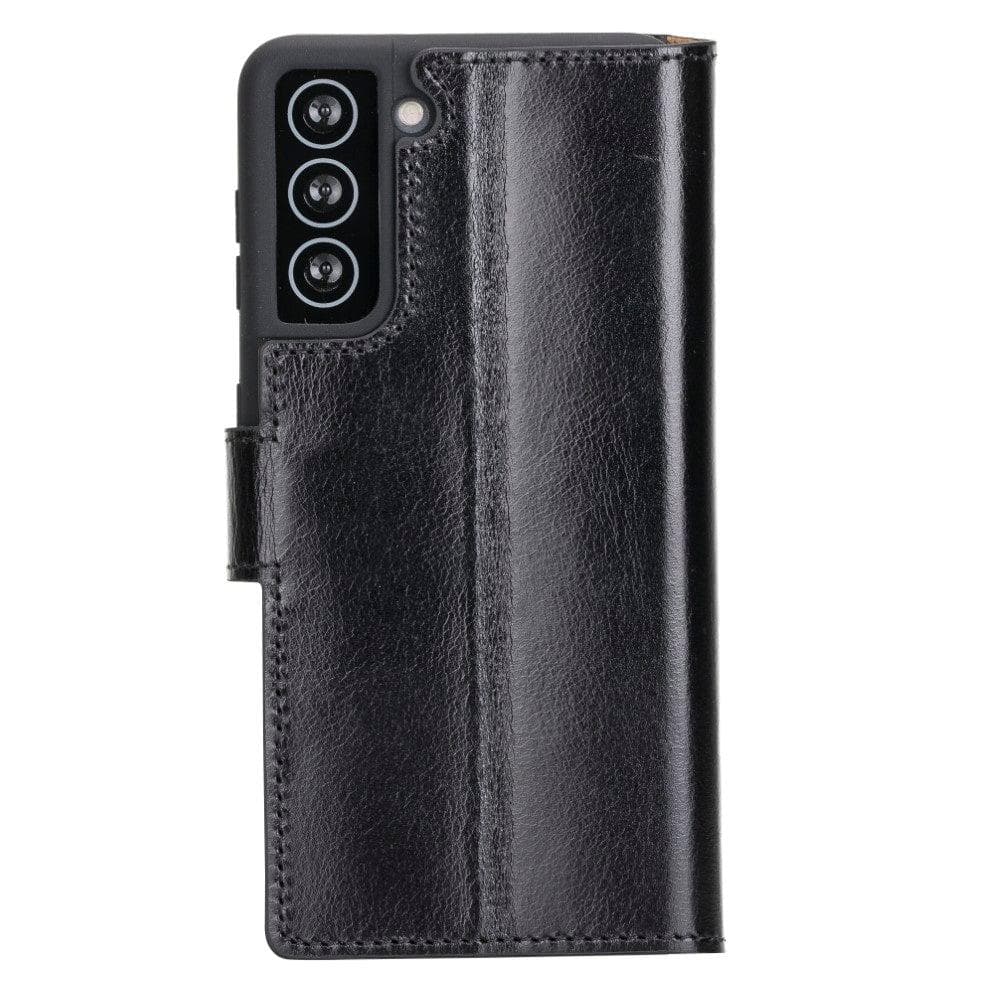 Wallet Case Samsung Galaxy S21 Ultra Genuine Leather Folio Case