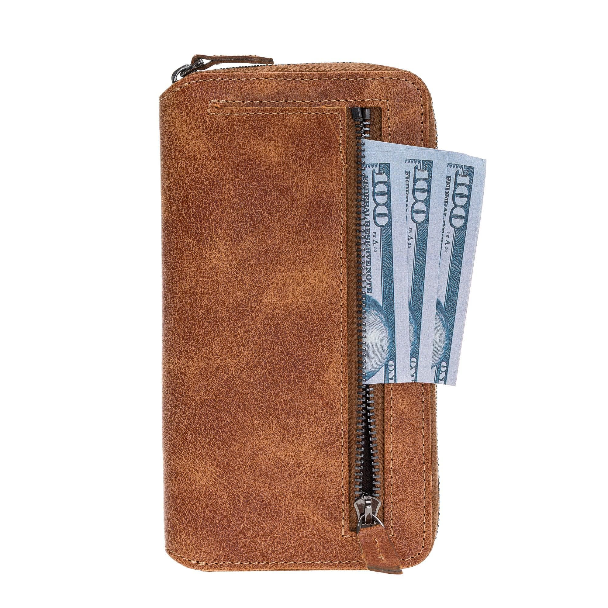 Pouch Magic iPhone 11 Pro Detachable Genuine Leather Wallet Case