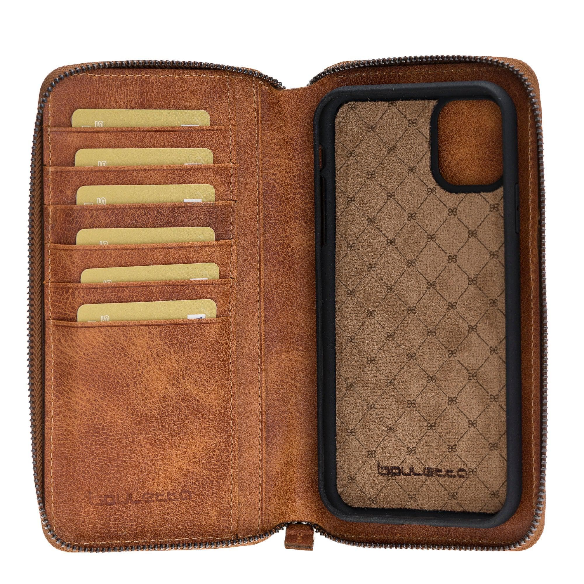 Pouch Magic iPhone 11 Pro Detachable Genuine Leather Wallet Case