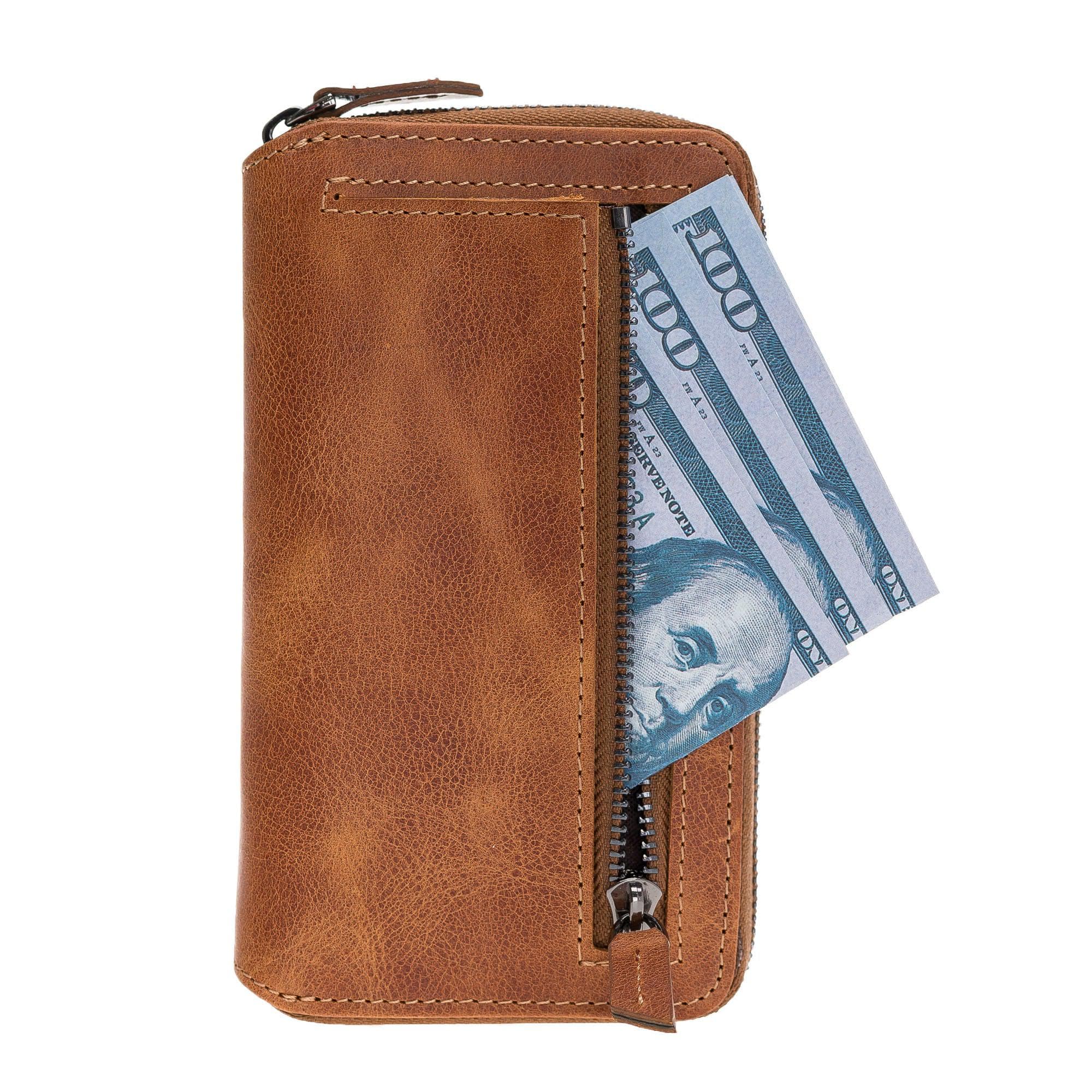 Pouch Magic iPhone 11 Pro Detachable Genuine Leather Wallet Case