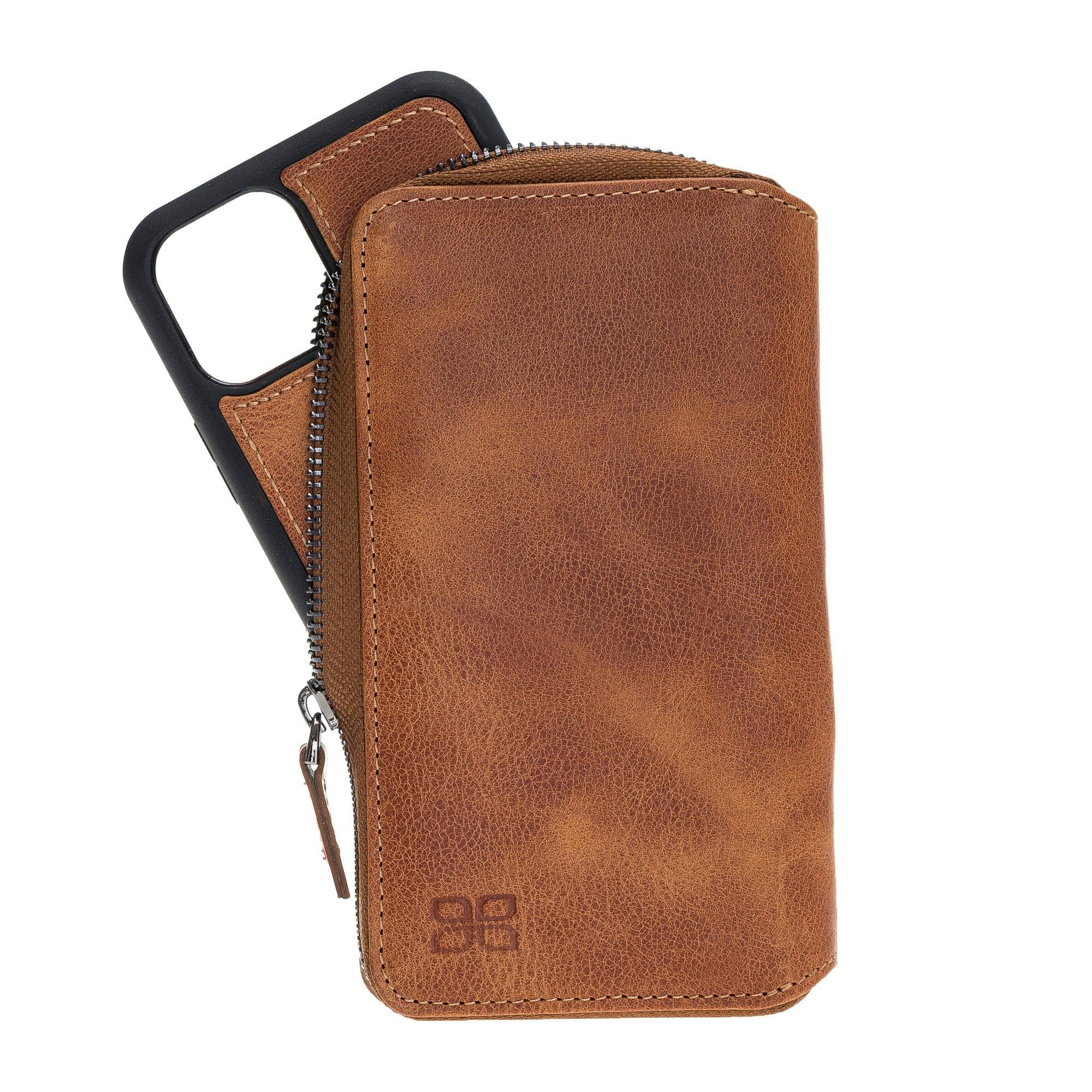 Pouch Magic iPhone 11 Pro Detachable Genuine Leather Wallet Case