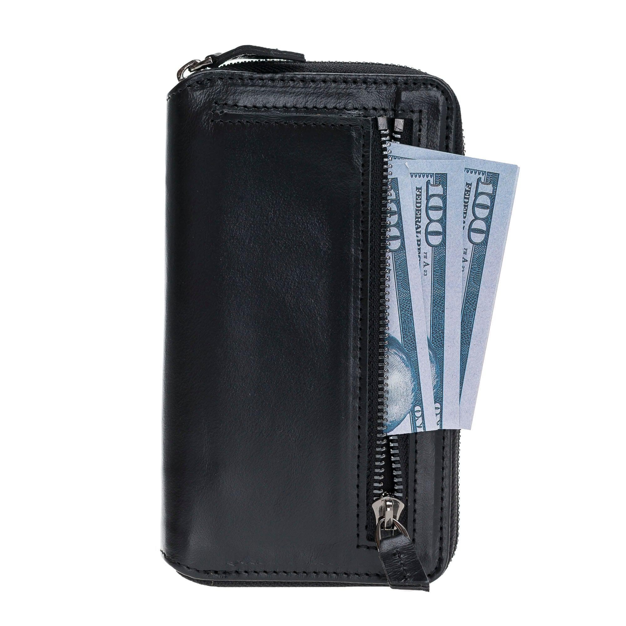 Pouch Magic iPhone 11 Pro Detachable Genuine Leather Wallet Case