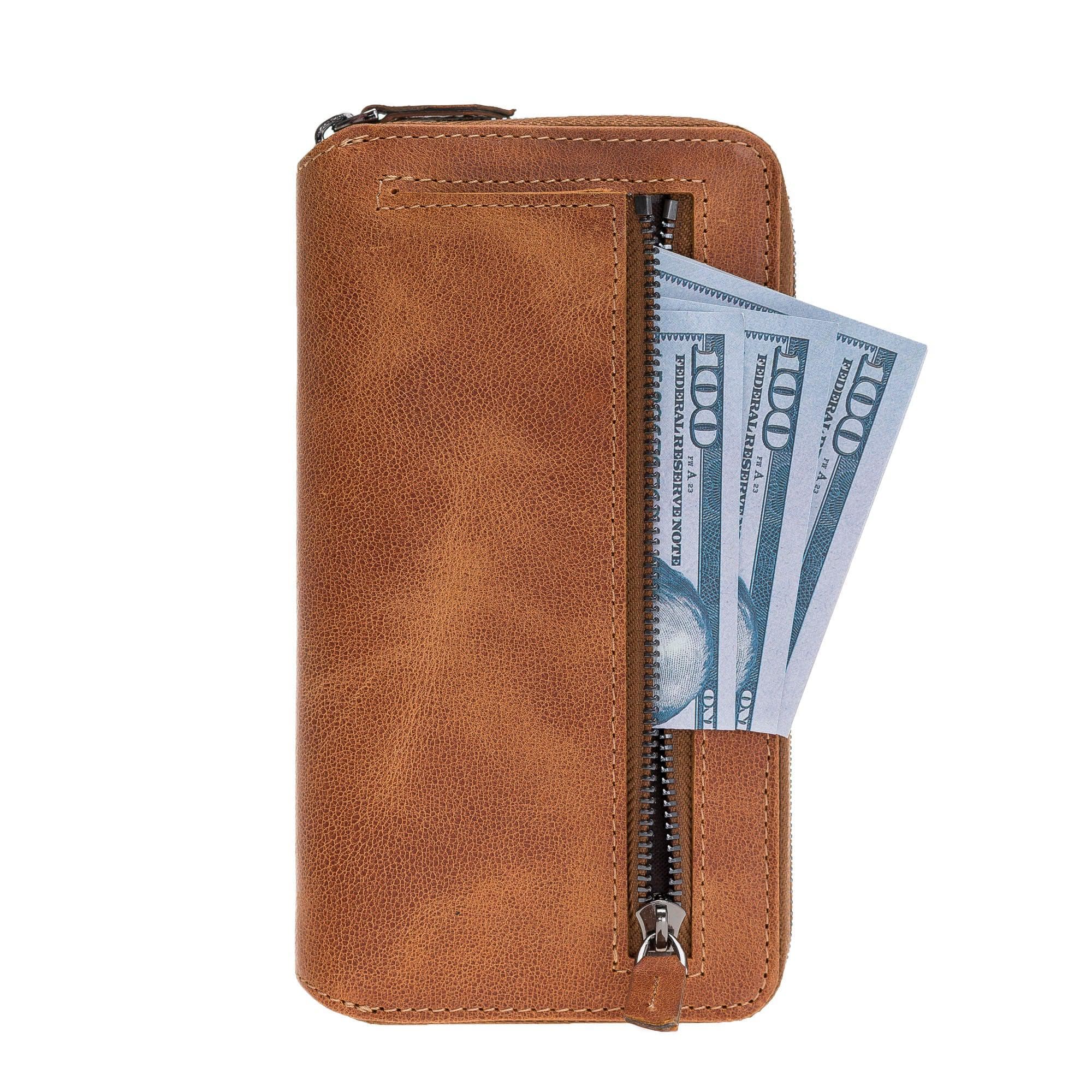 Pouch Magic iPhone 11 Pro Detachable Genuine Leather Wallet Case