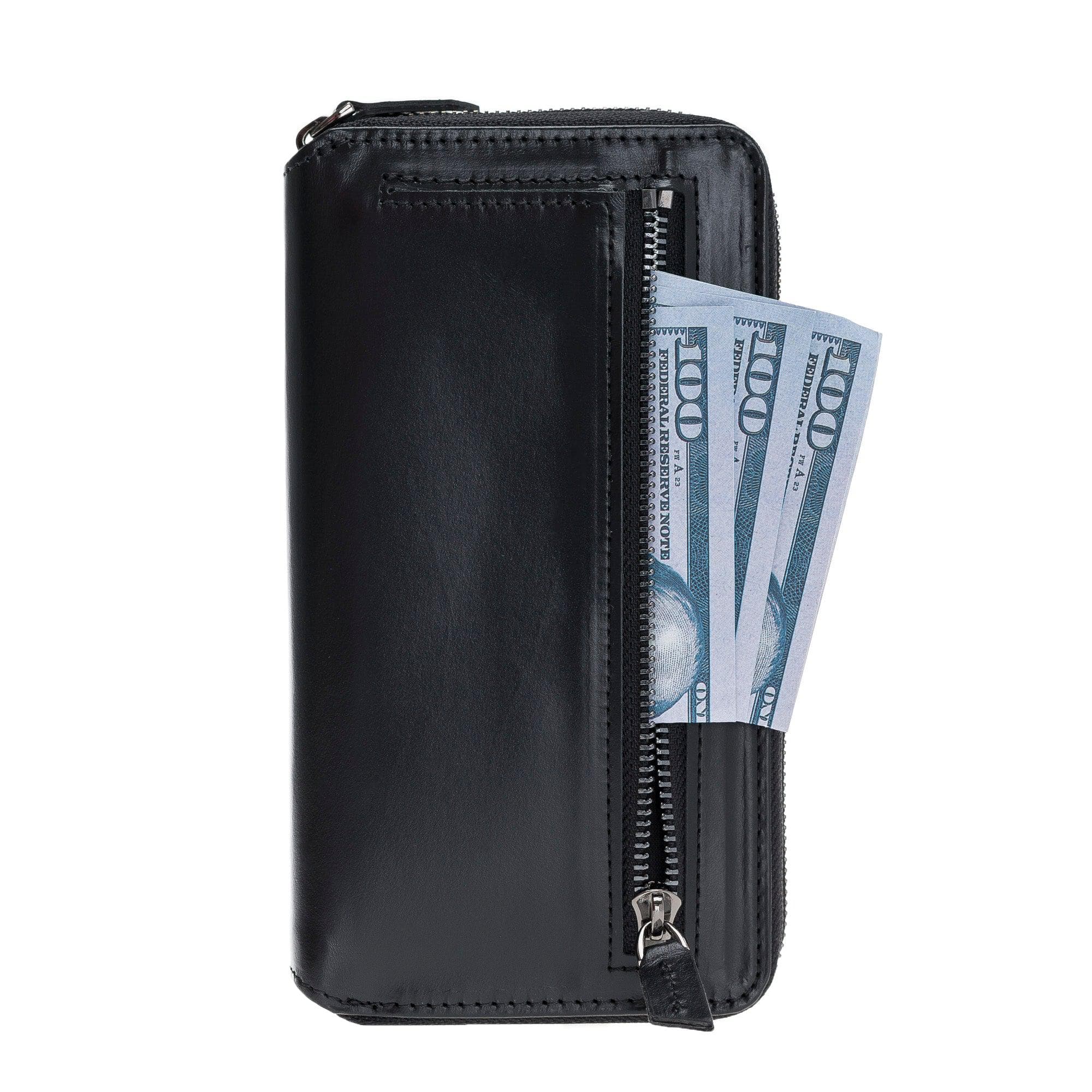 Pouch Magic iPhone 11 Pro Detachable Genuine Leather Wallet Case