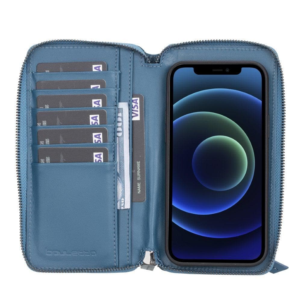 Pouch Magic iPhone 12 Pro Max Detachable Genuine Leather Wallet Case