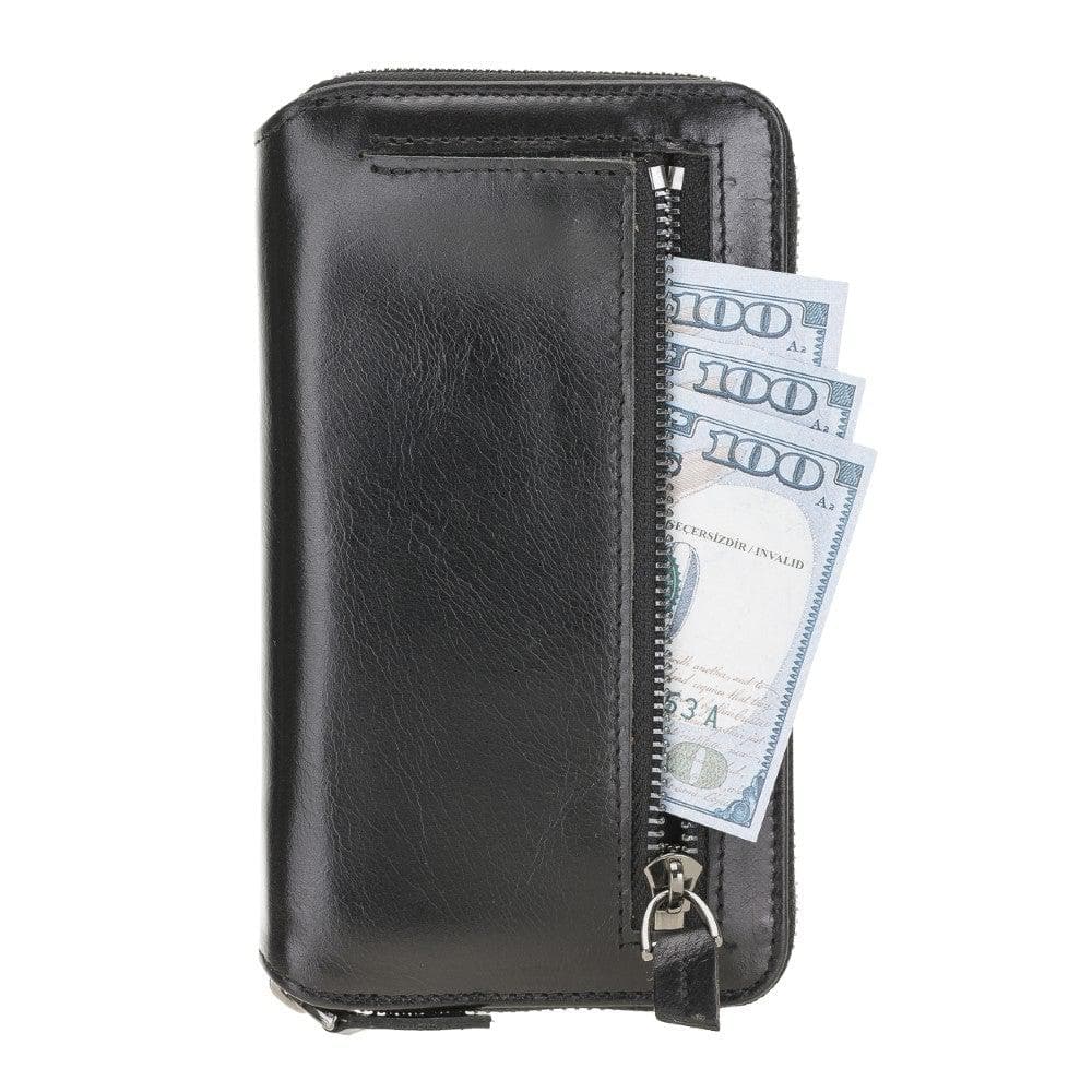 Pouch Magic iPhone 12 Pro Max Detachable Genuine Leather Wallet Case
