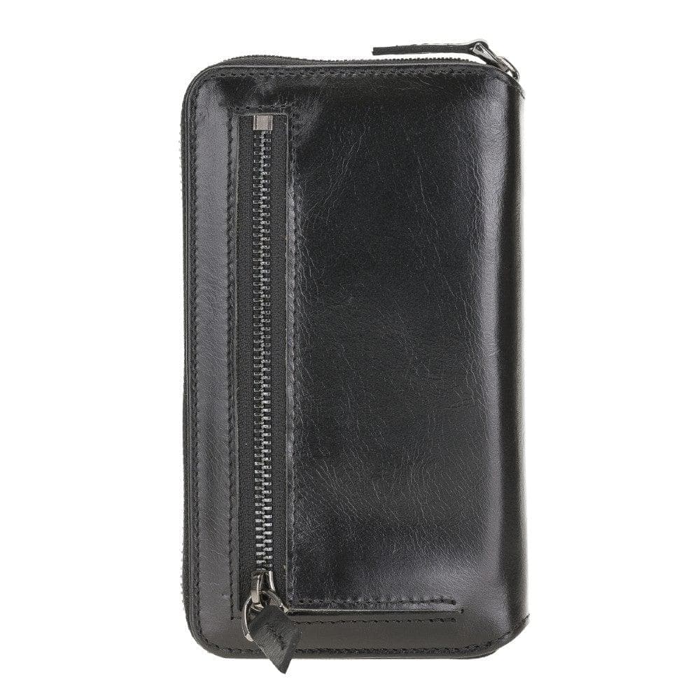 Pouch Magic iPhone 12 / 12 Pro Detachable Genuine Leather Wallet Case