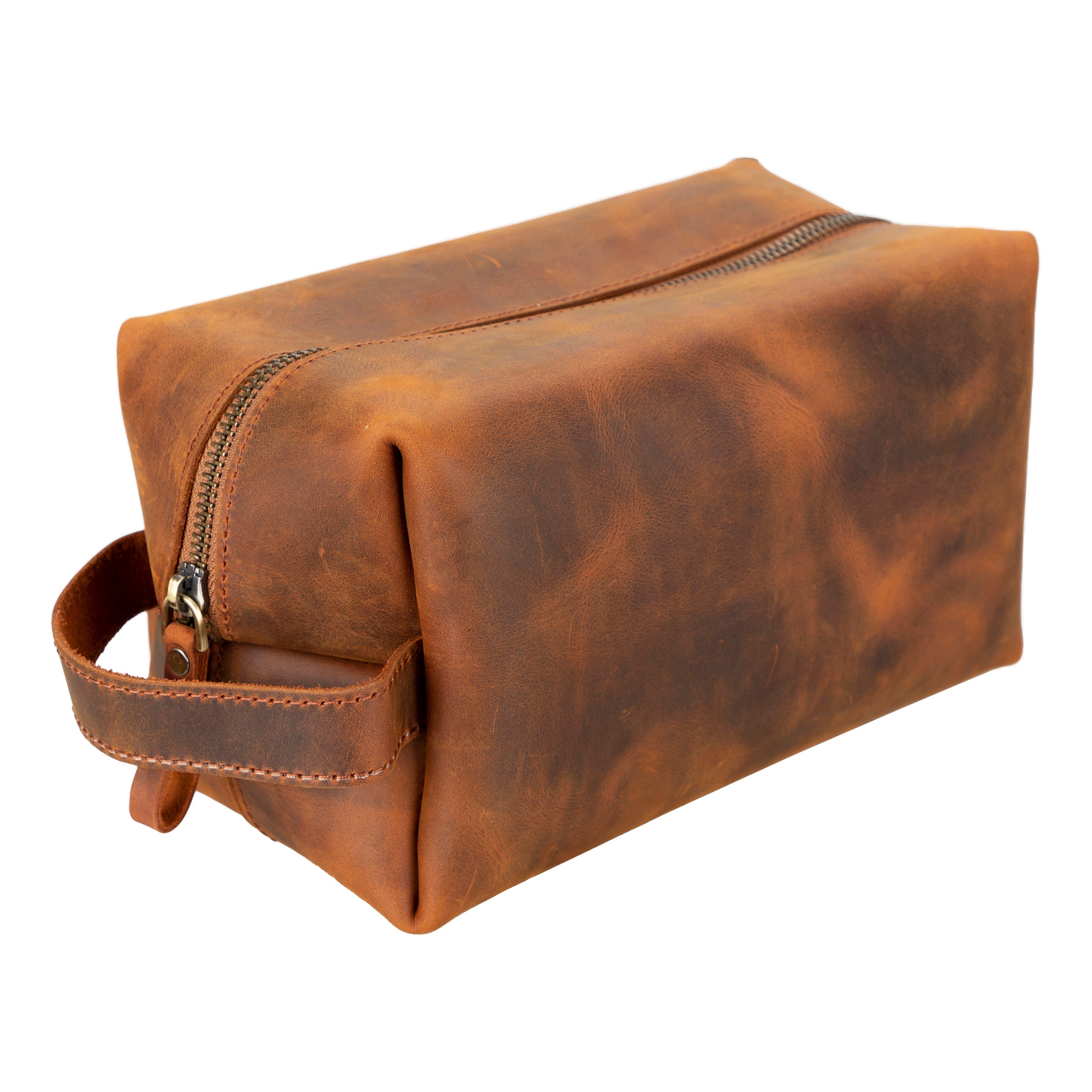 Eve Genuine Leather Dopp Kit, X Large