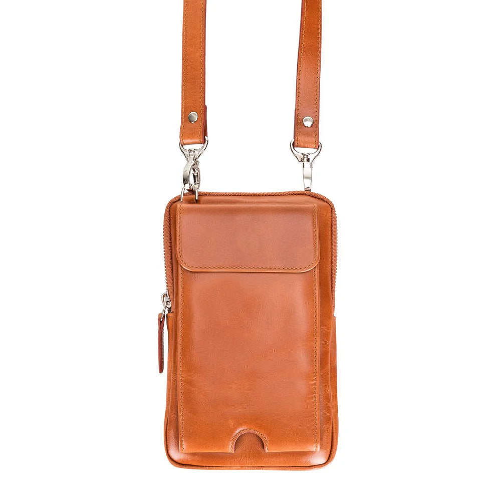 Nino Genuine Leather Crossbody Bag