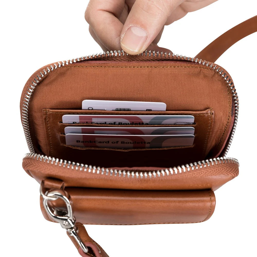 Nino Genuine Leather Crossbody Bag