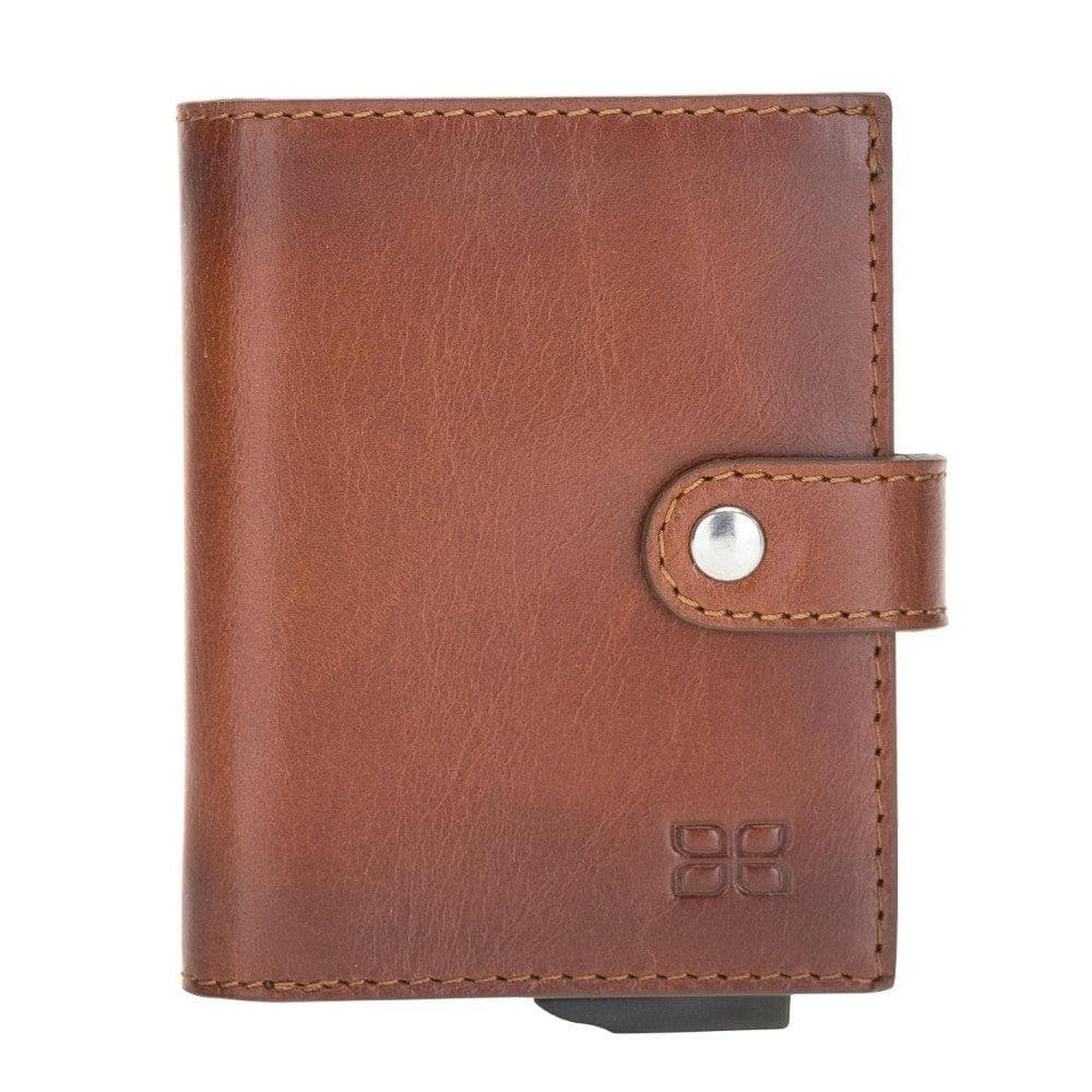 Palermo Genuine Leather Mechanical Card Holder