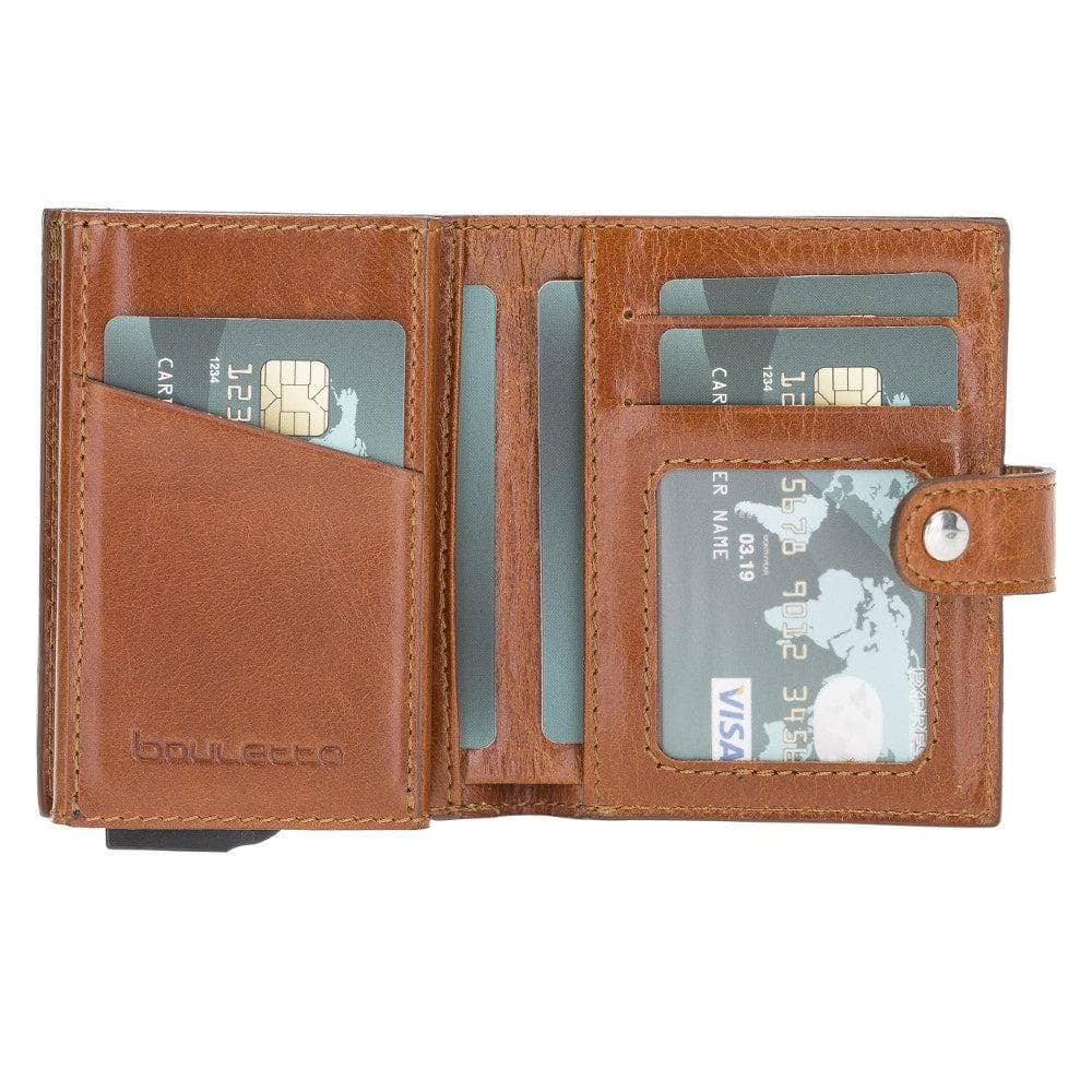 Palermo Genuine Leather Mechanical Card Holder