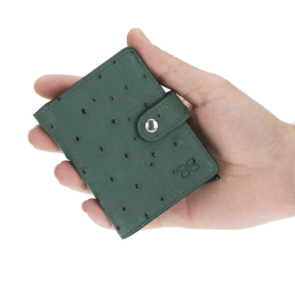 Palermo Genuine Leather Mechanical Card Holder