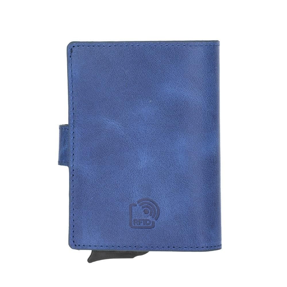 Palermo Genuine Leather Mechanical Card Holder