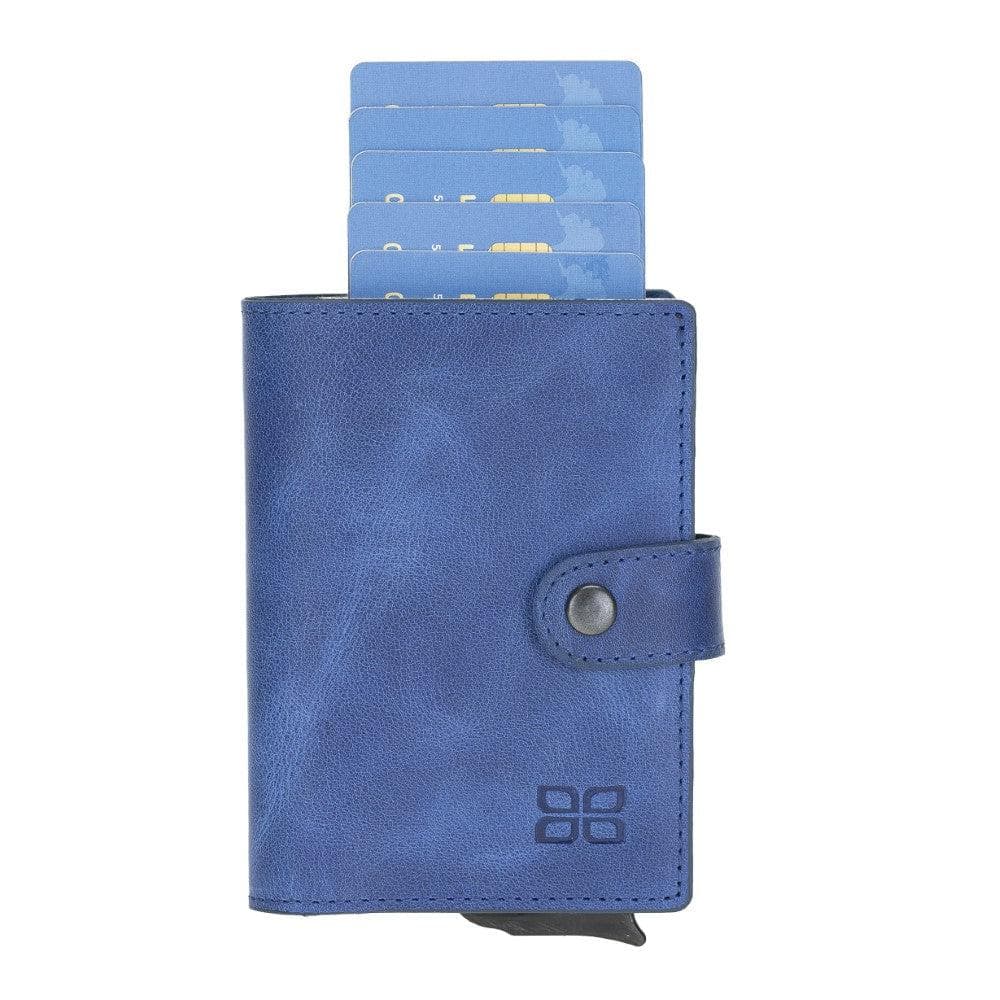 Palermo Genuine Leather Mechanical Card Holder