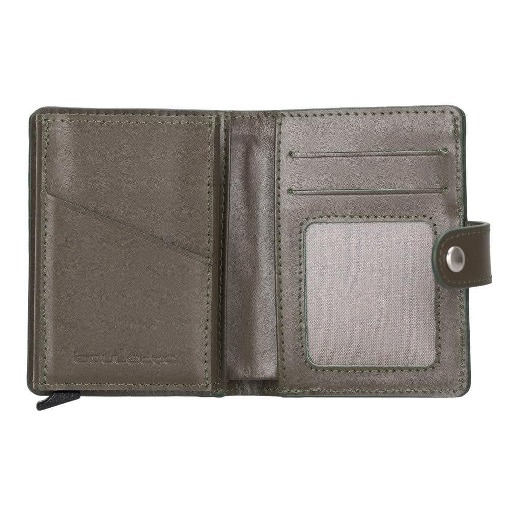 Palermo Genuine Leather Mechanical Card Holder