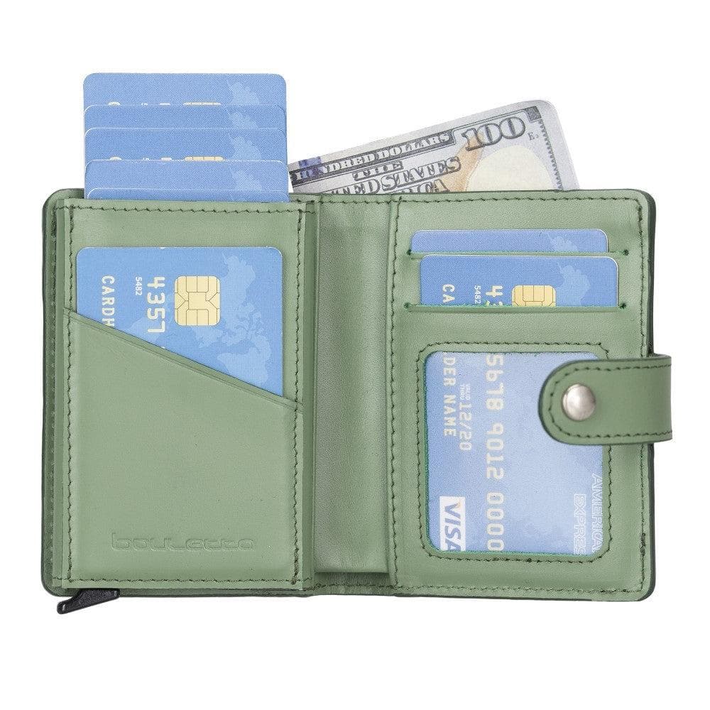 Palermo Genuine Leather Mechanical Card Holder