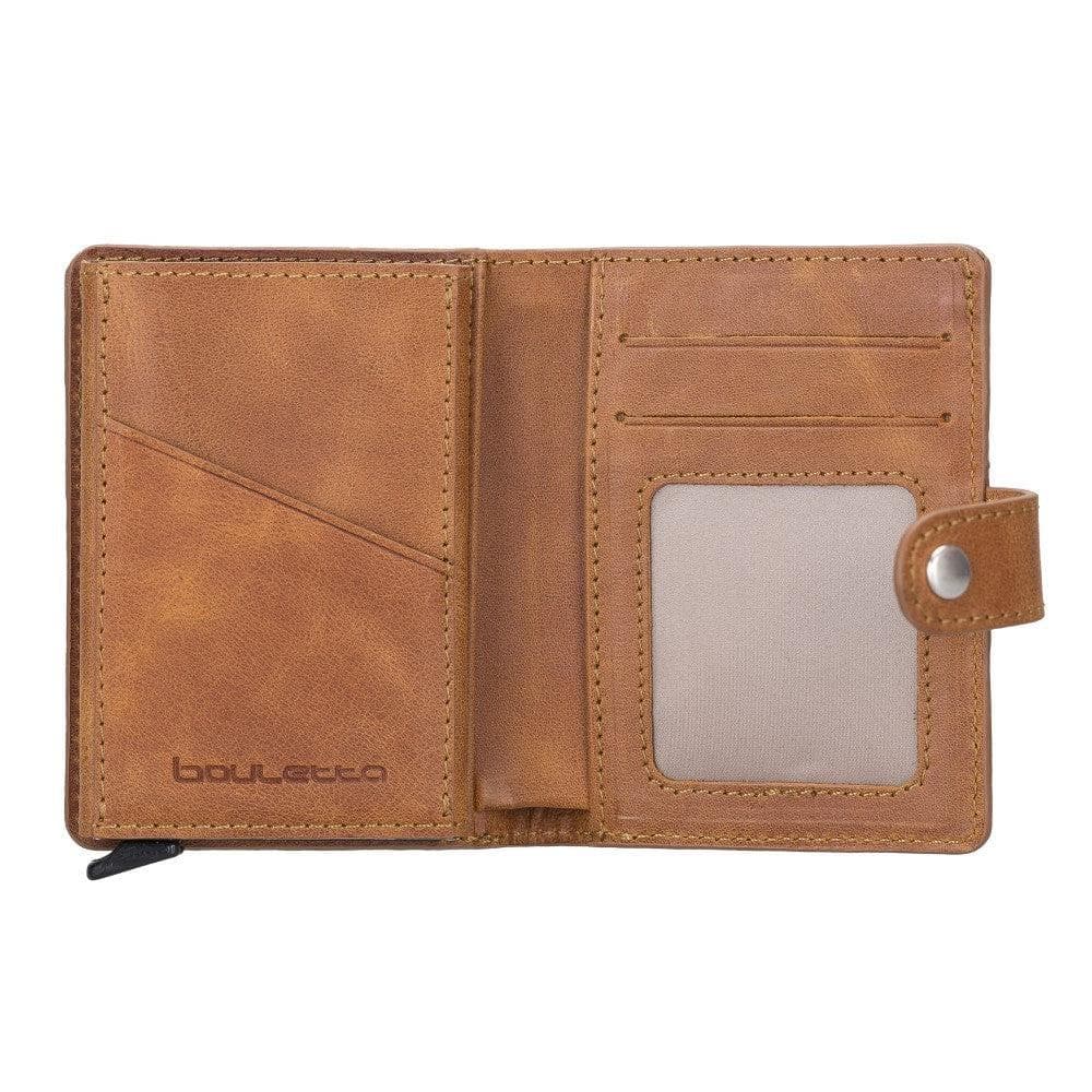 Palermo Genuine Leather Mechanical Card Holder