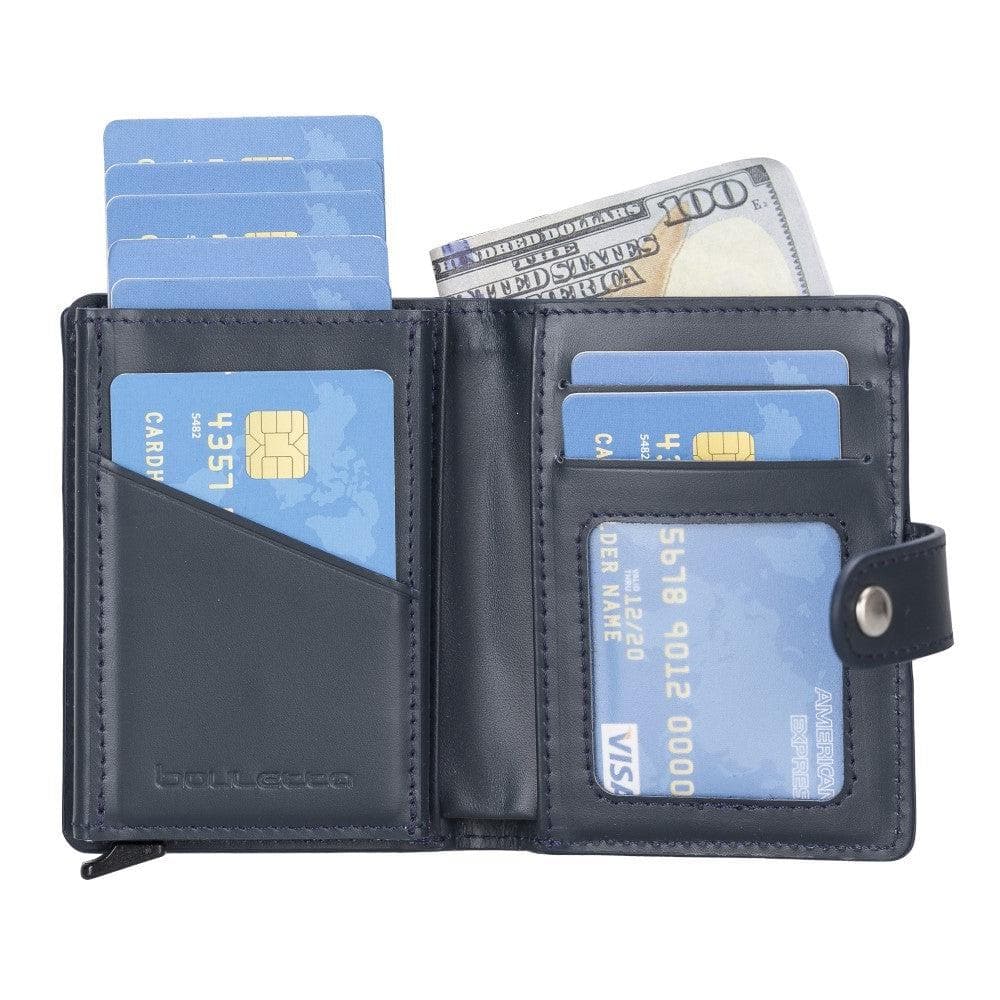 Palermo Genuine Leather Mechanical Card Holder