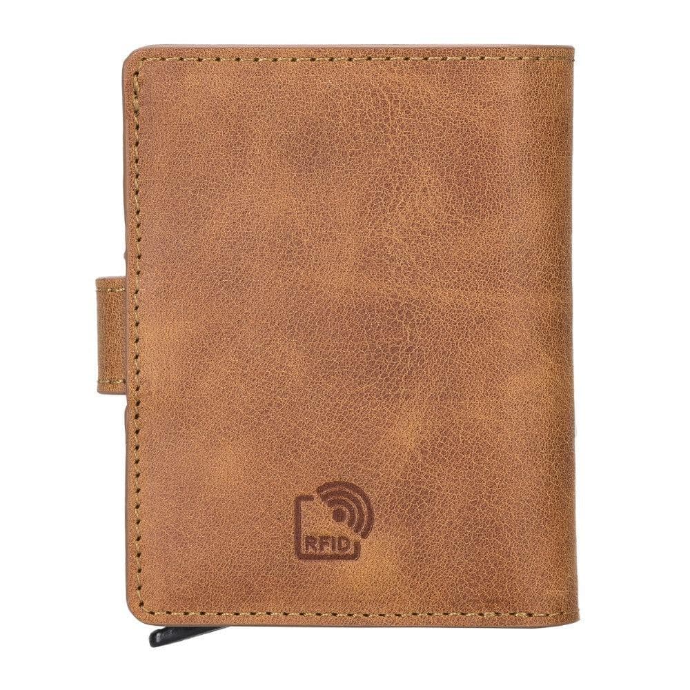 Palermo Genuine Leather Mechanical Card Holder