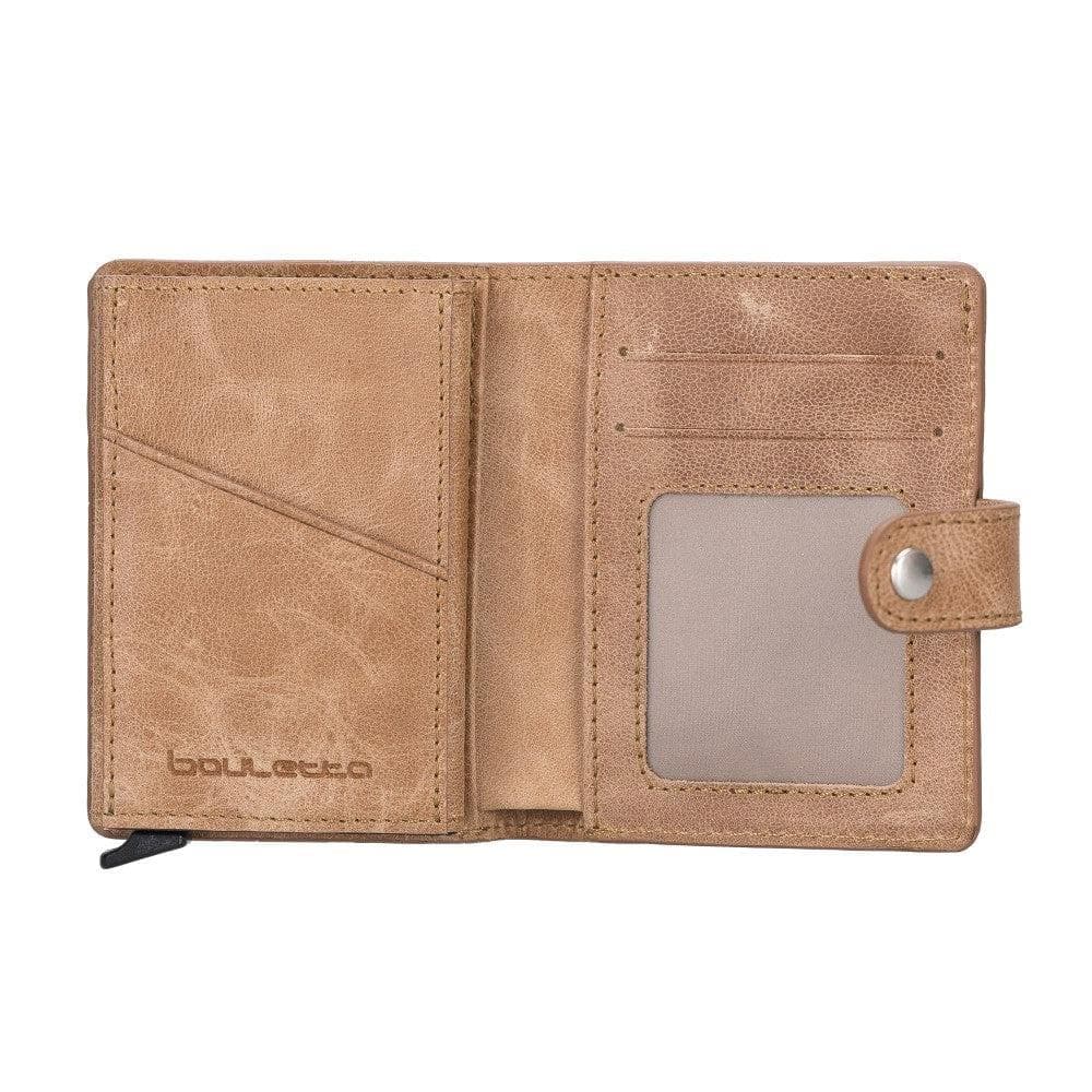 Palermo Genuine Leather Mechanical Card Holder