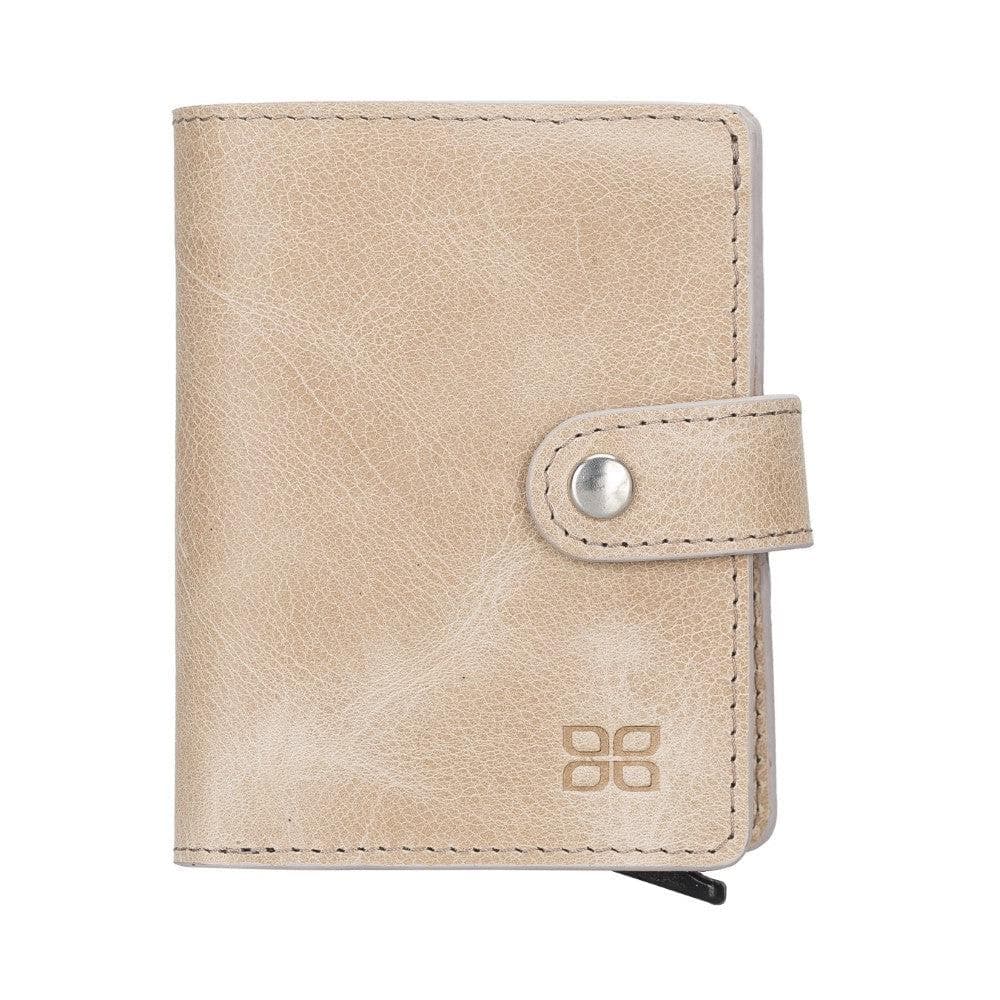 Palermo Genuine Leather Mechanical Card Holder