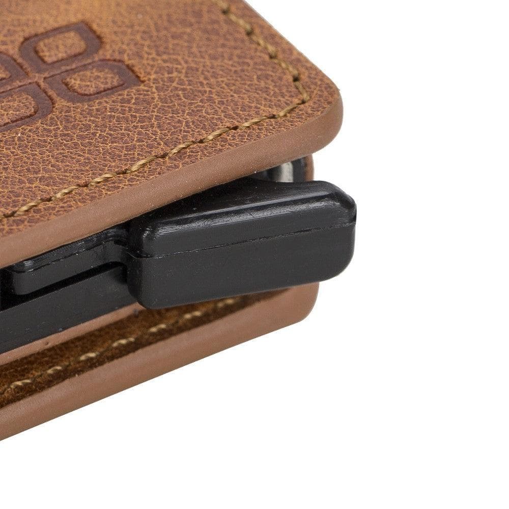 Palermo Genuine Leather Mechanical Card Holder