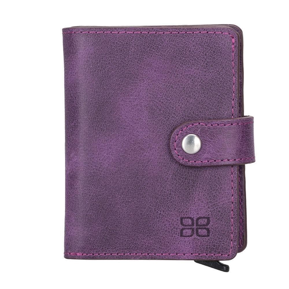 Palermo Genuine Leather Mechanical Card Holder