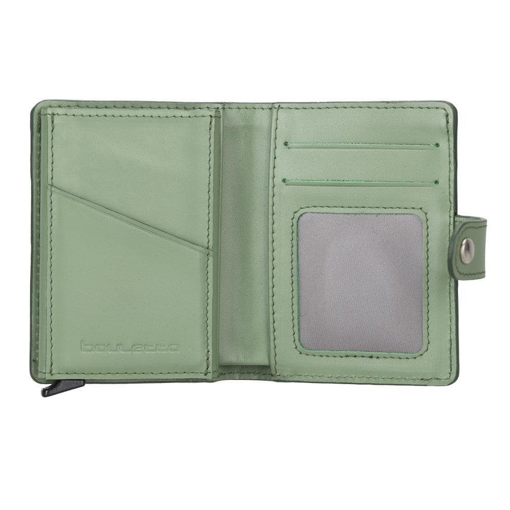 Palermo Genuine Leather Mechanical Card Holder