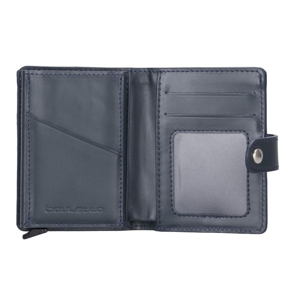 Palermo Genuine Leather Mechanical Card Holder