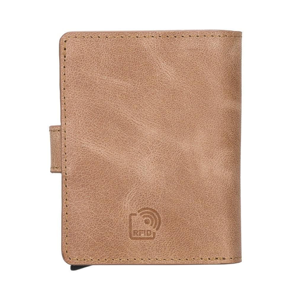 Palermo Genuine Leather Mechanical Card Holder
