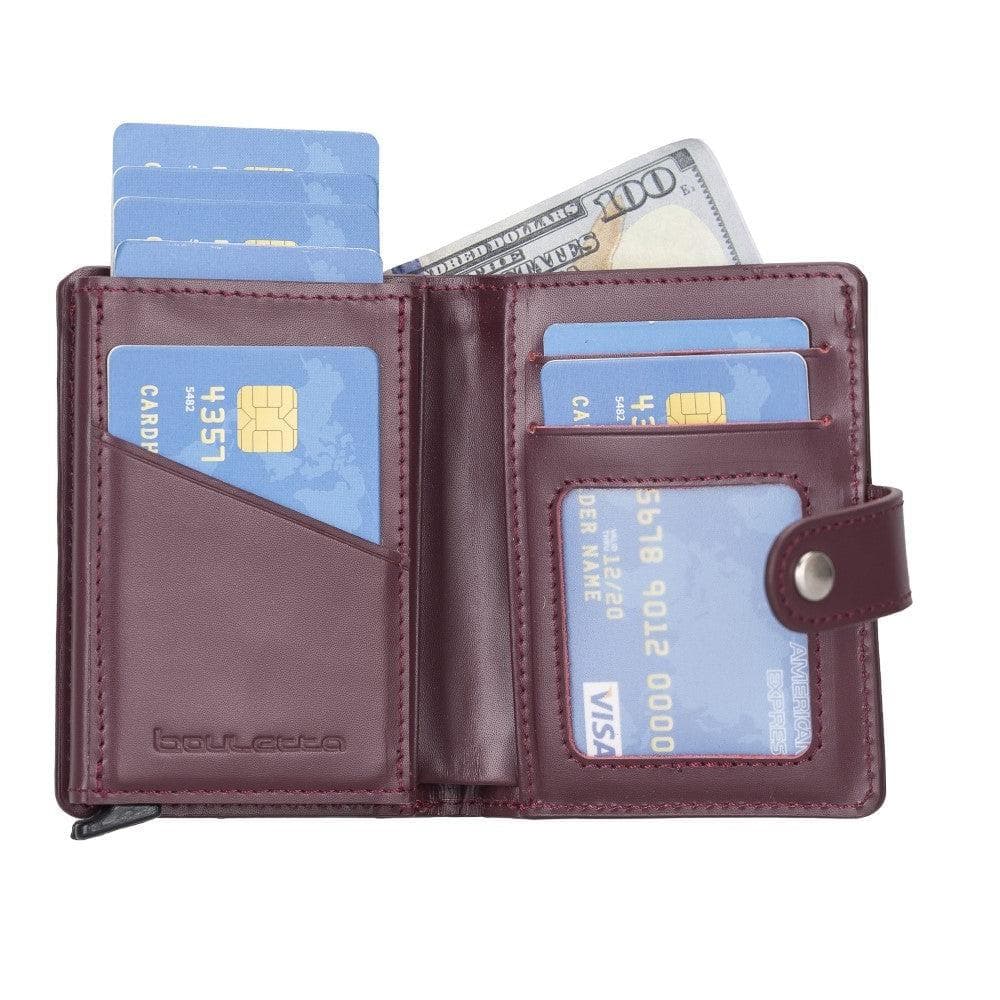 Palermo Genuine Leather Mechanical Card Holder