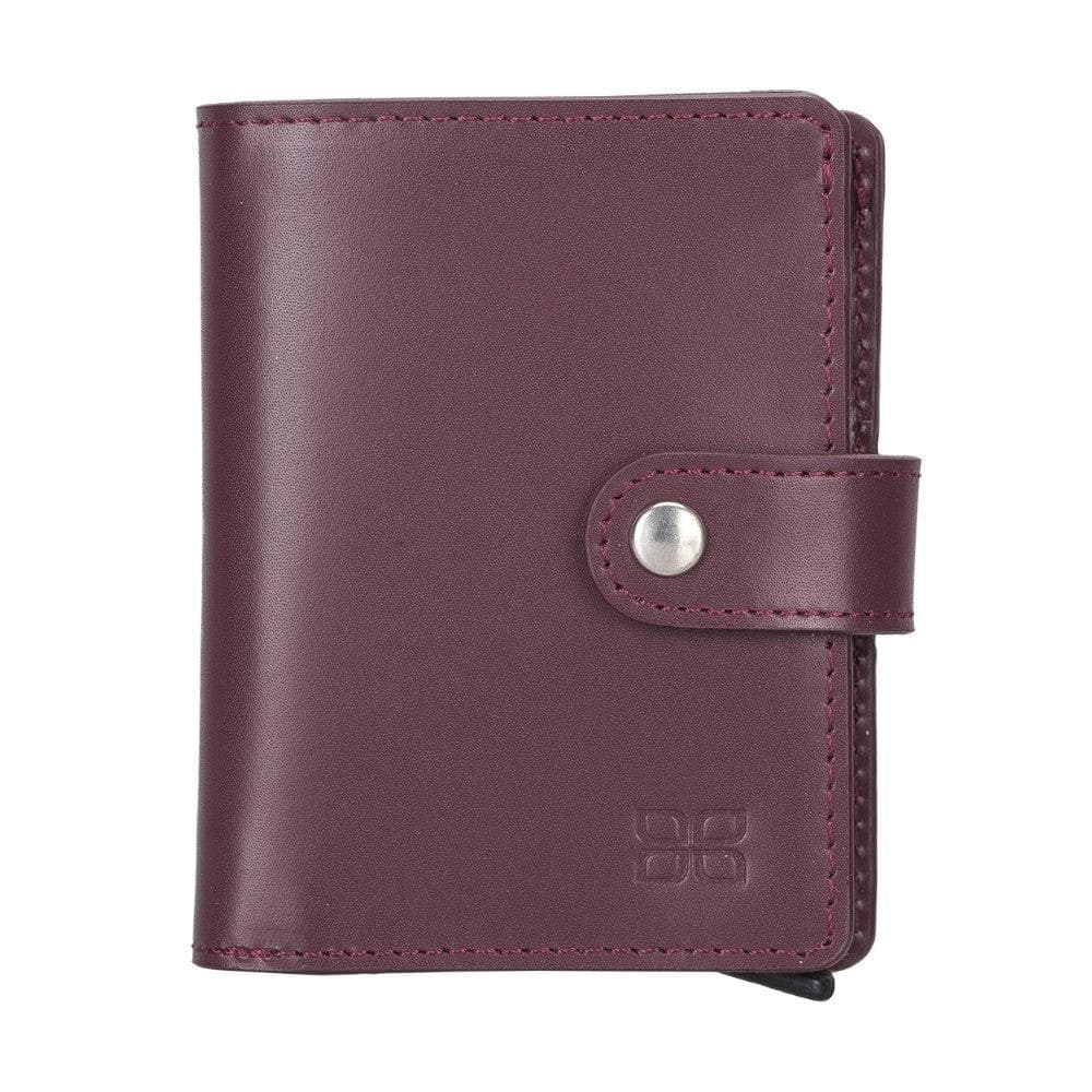 Palermo Genuine Leather Mechanical Card Holder