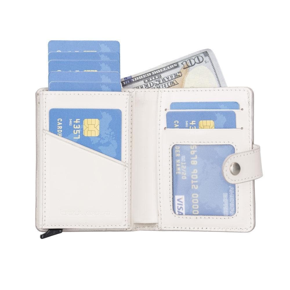 Palermo Genuine Leather Mechanical Card Holder
