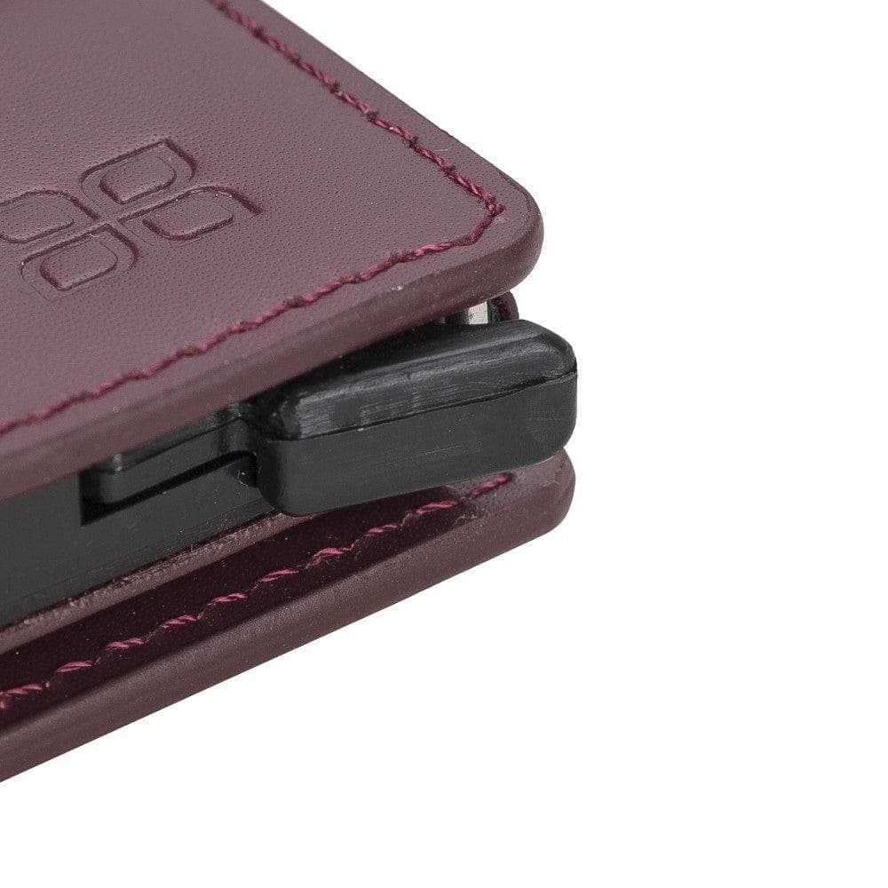 Palermo Genuine Leather Mechanical Card Holder