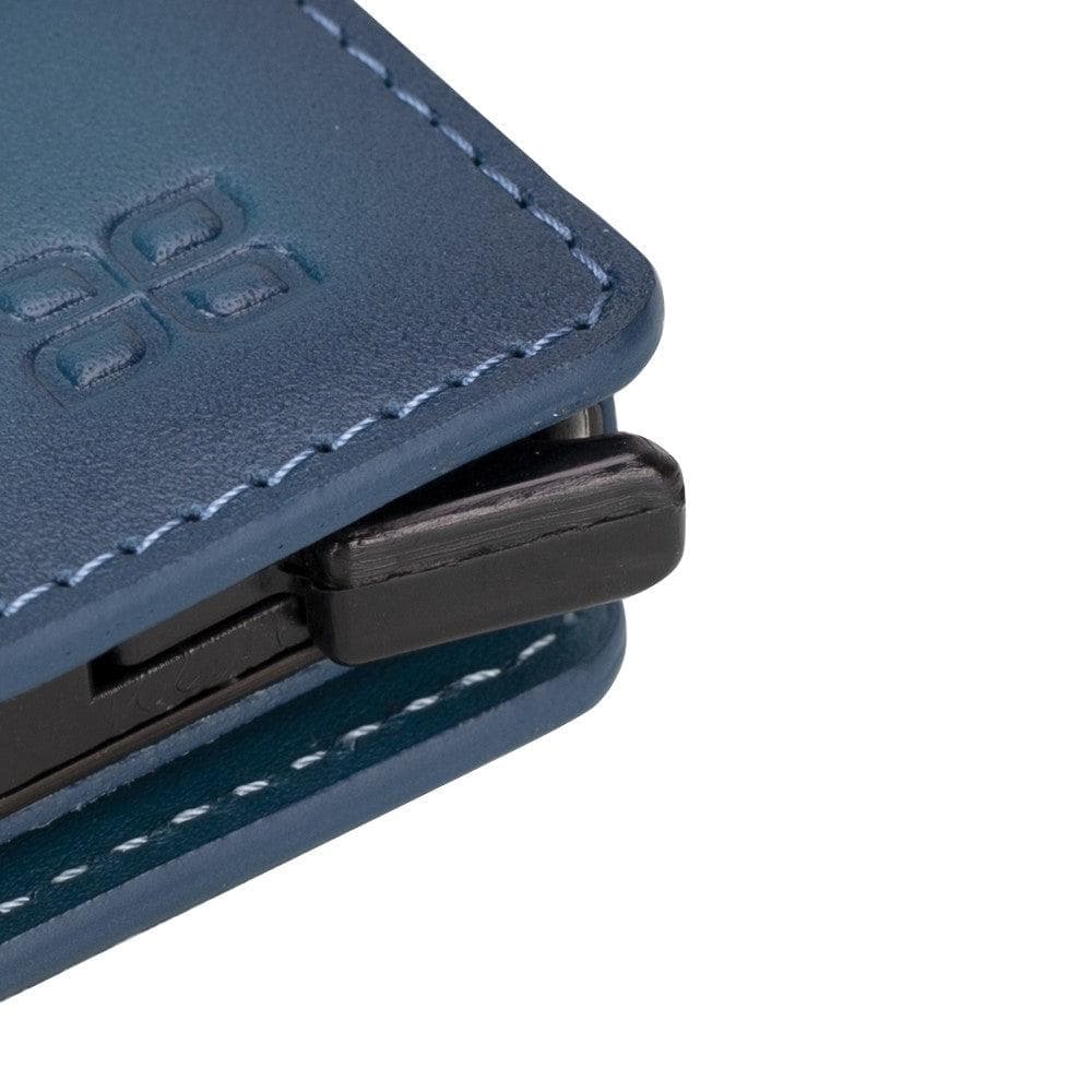Palermo Genuine Leather Mechanical Card Holder