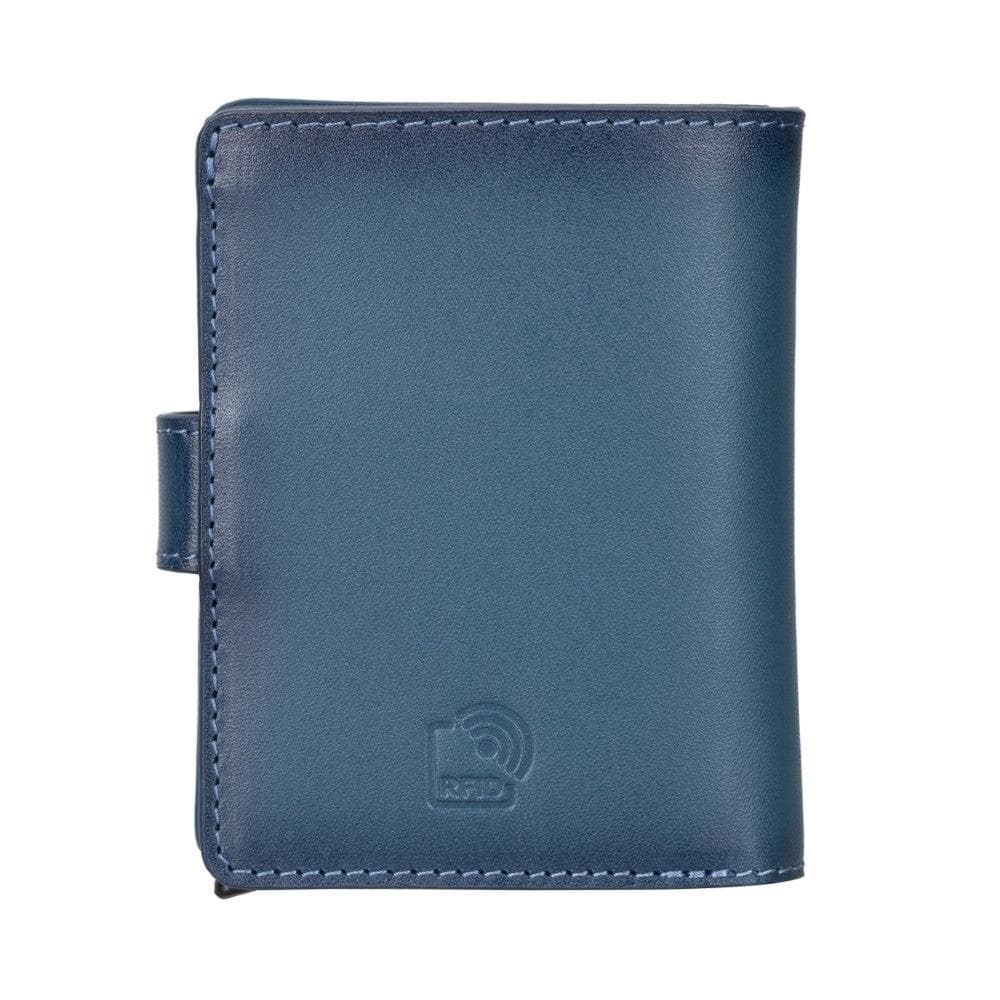 Palermo Genuine Leather Mechanical Card Holder