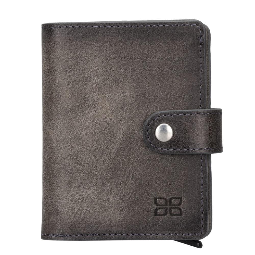 Palermo Genuine Leather Mechanical Card Holder
