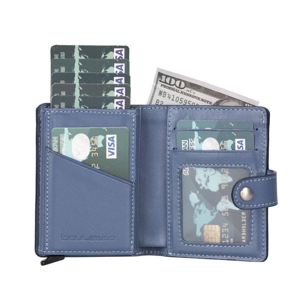 Palermo Genuine Leather Mechanical Card Holder