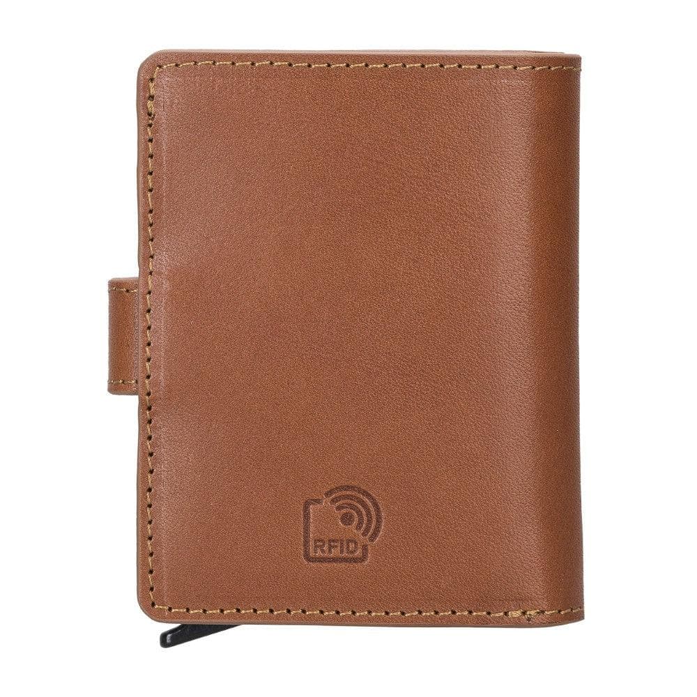 Palermo Genuine Leather Mechanical Card Holder