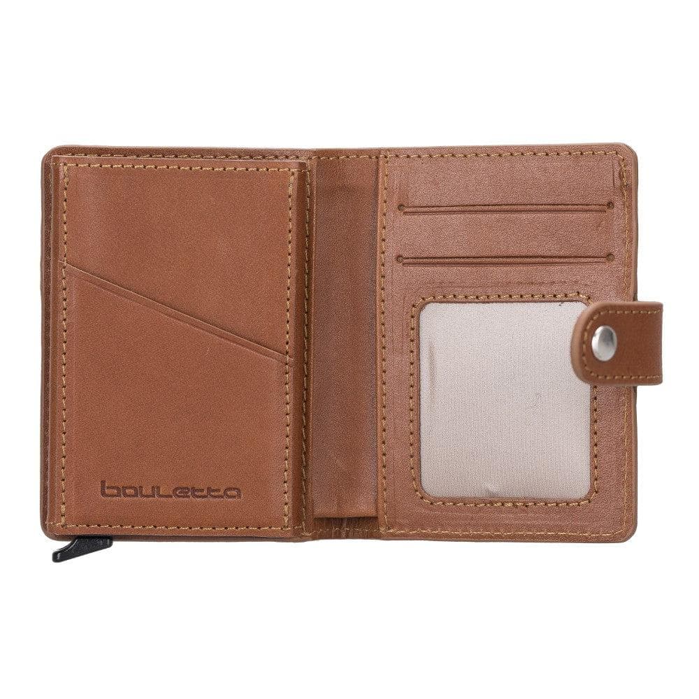 Palermo Genuine Leather Mechanical Card Holder