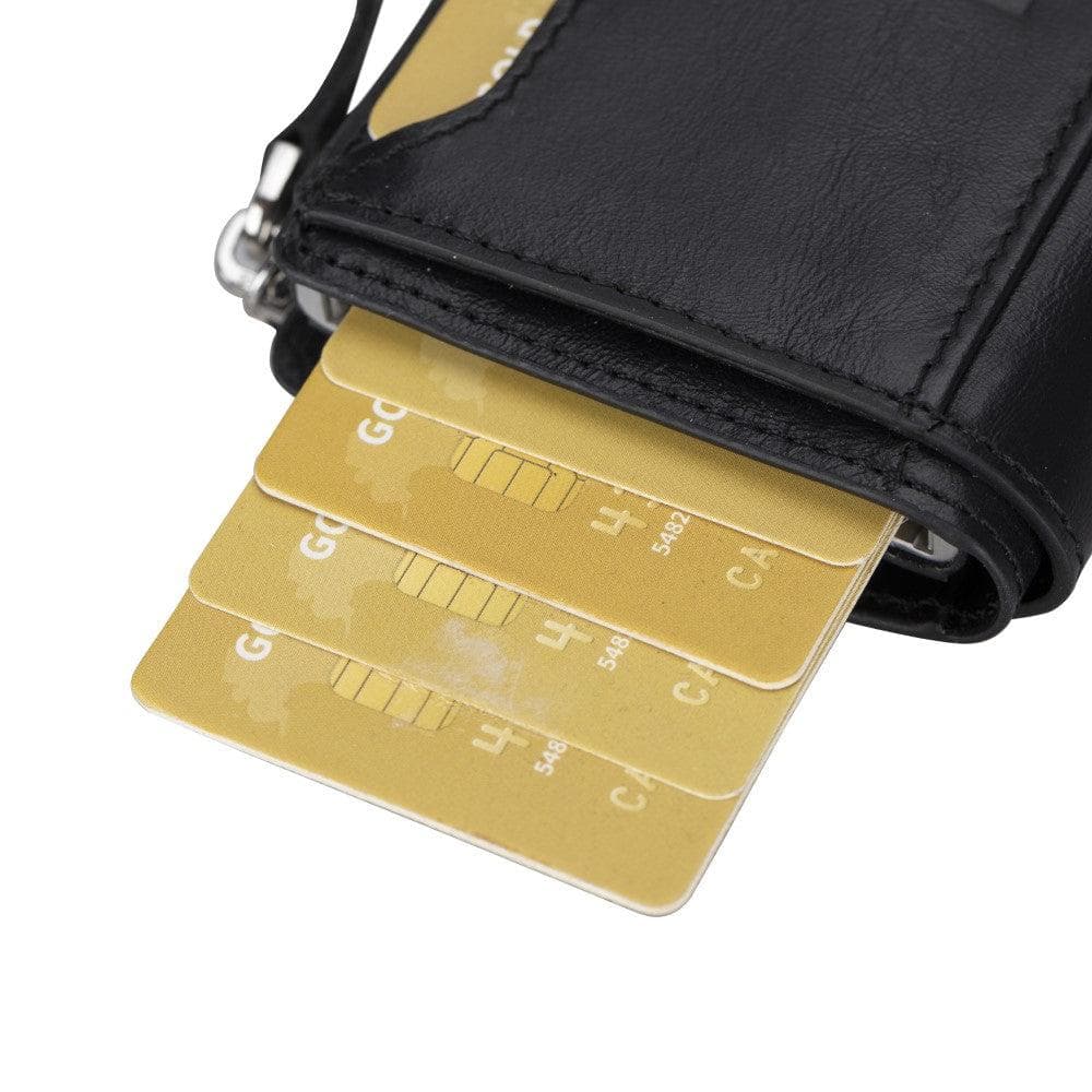 Palermo Genuine Leather Mechanical Card Holder