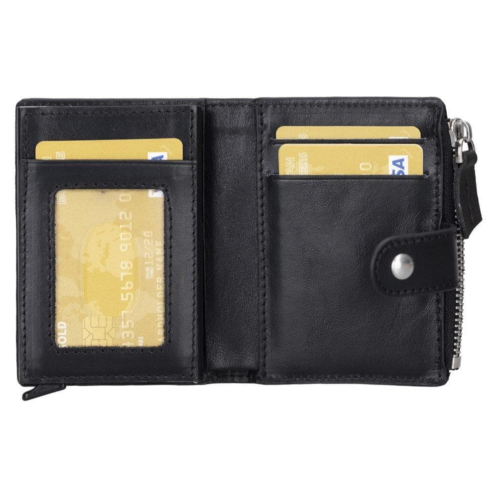 Palermo Genuine Leather Mechanical Card Holder