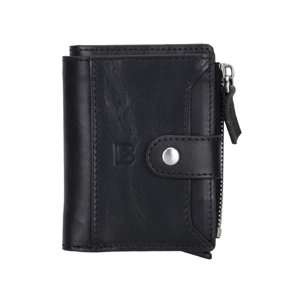 Palermo Genuine Leather Mechanical Card Holder