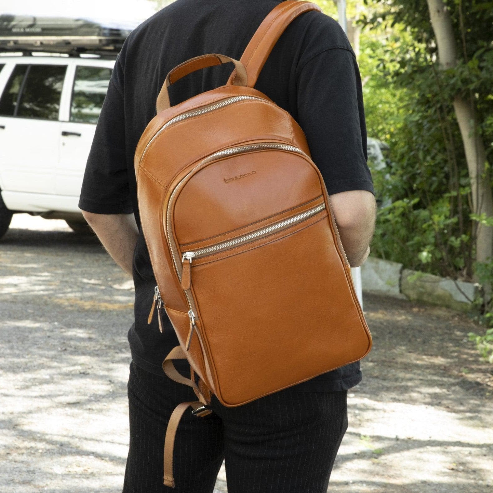 Pella Genuine Leather Backpack