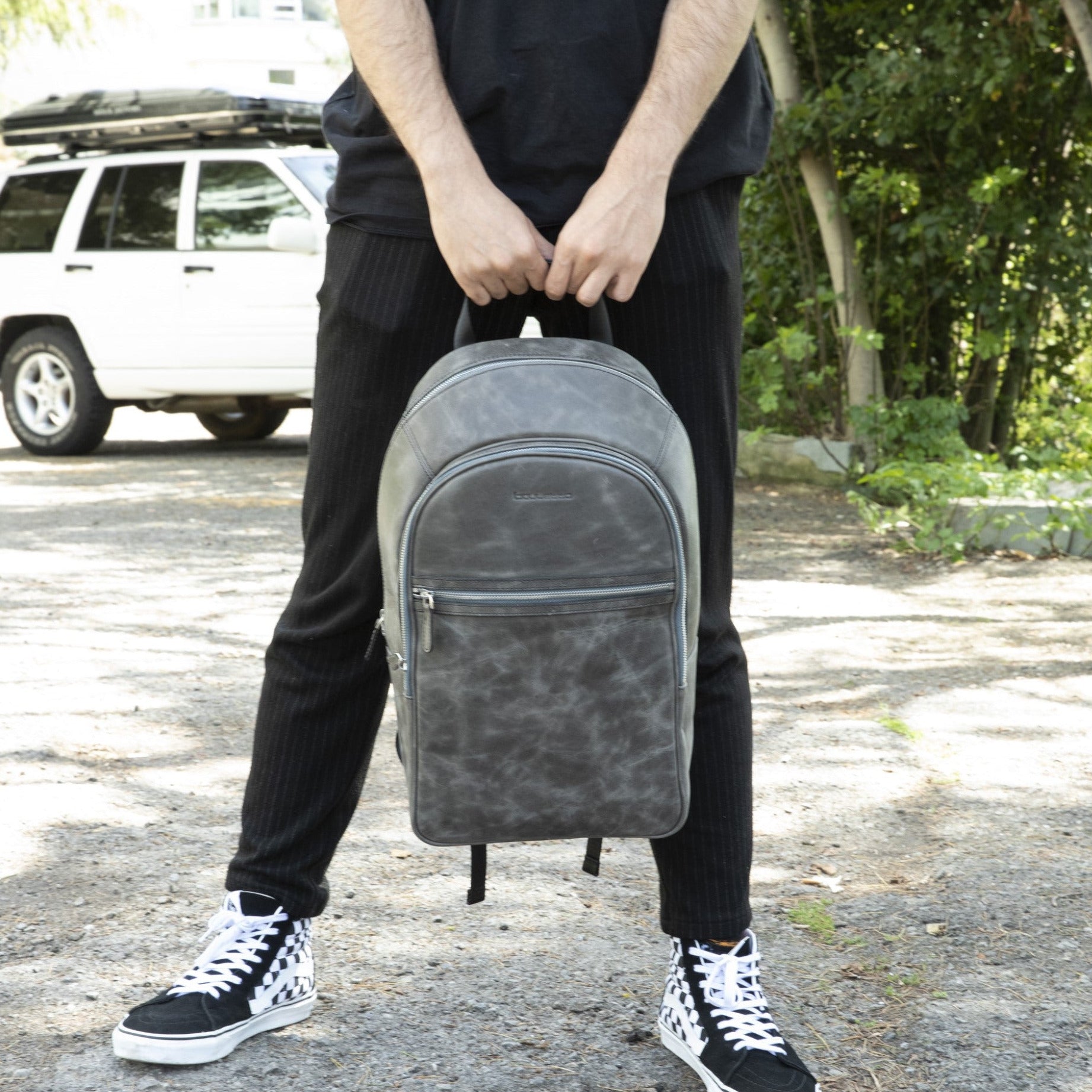 Pella Genuine Leather Backpack