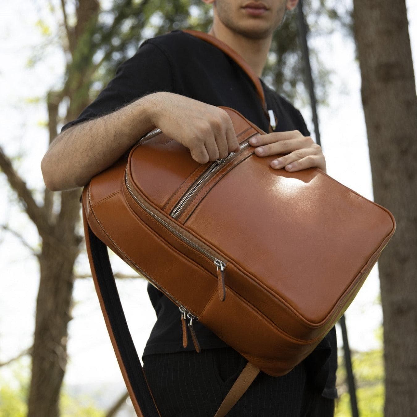 Pella Genuine Leather Backpack